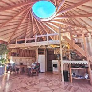 Cabane Yourte le Cerf Bleu