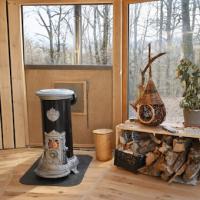 Poel à bois pour l'hiver